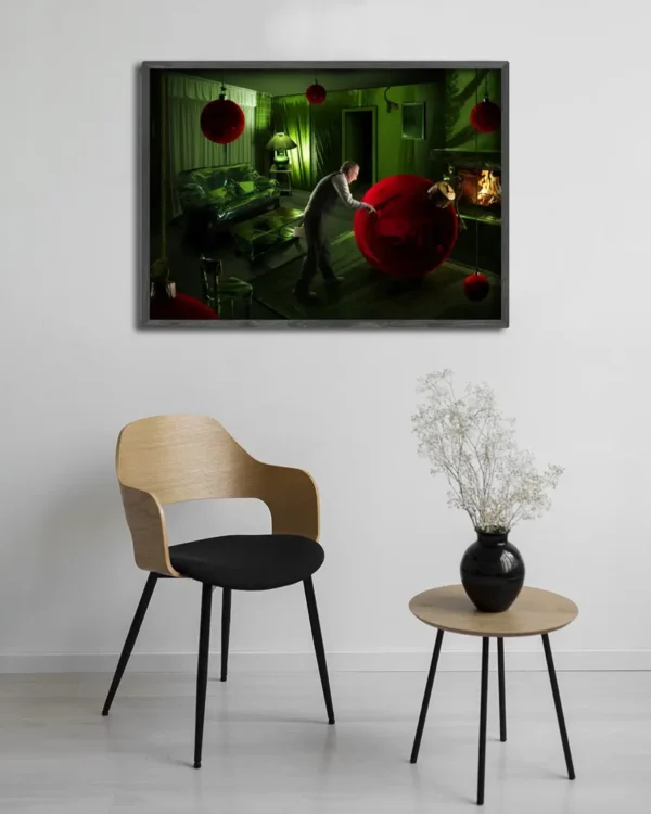 Christmas Madness - Poster - Surrealism - Ramexempel