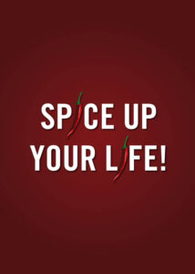 Spice Up Your Life - Poster - Texttavla