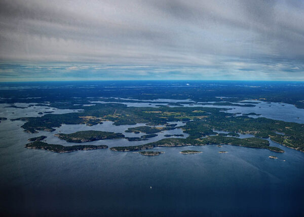 Stockholms Skärgård På Flygfoto - Muskö