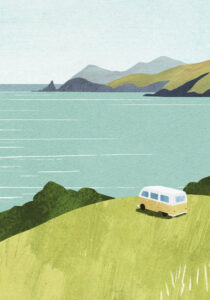 Van Life - Poster - Grafisk konst