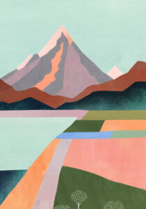 First Blossom - Poster - Grafisk konst