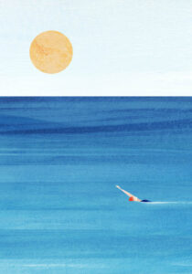 Sea Swim - Poster - Grafisk konst