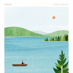Lake Saimaa, Finland - Poster - Grafisk konst