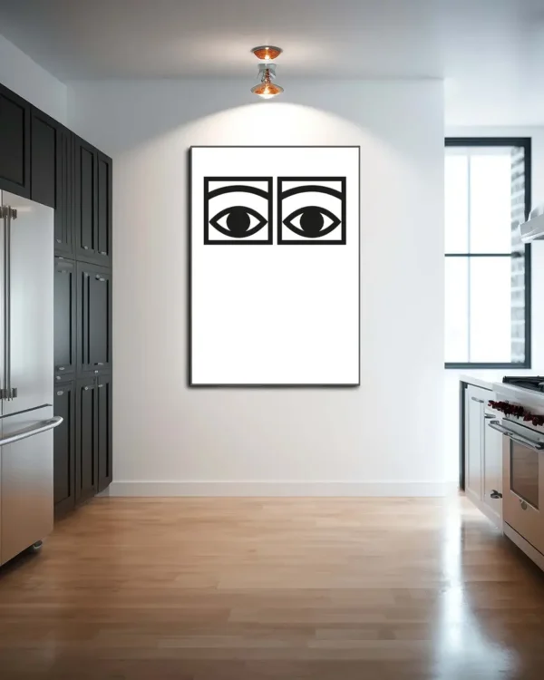 Ögonblink Choklad - Poster - Popkonst - Ramexempel