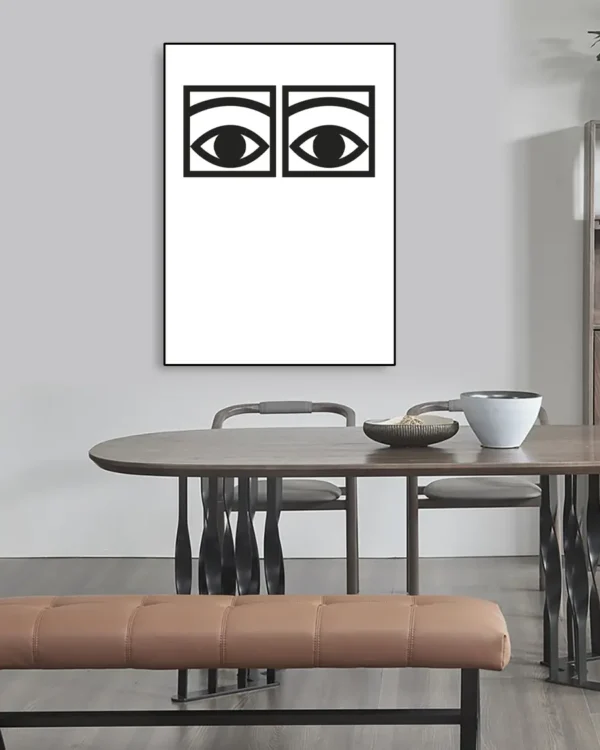 Ögonblink Choklad - Poster - Popkonst - Ramexempel