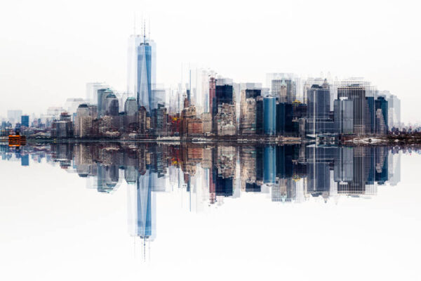 NYC - New York City Skyline - Poster