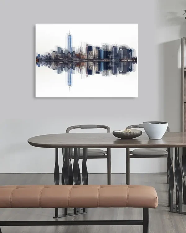 NYC - New York City Skyline - Poster - Ramexempel