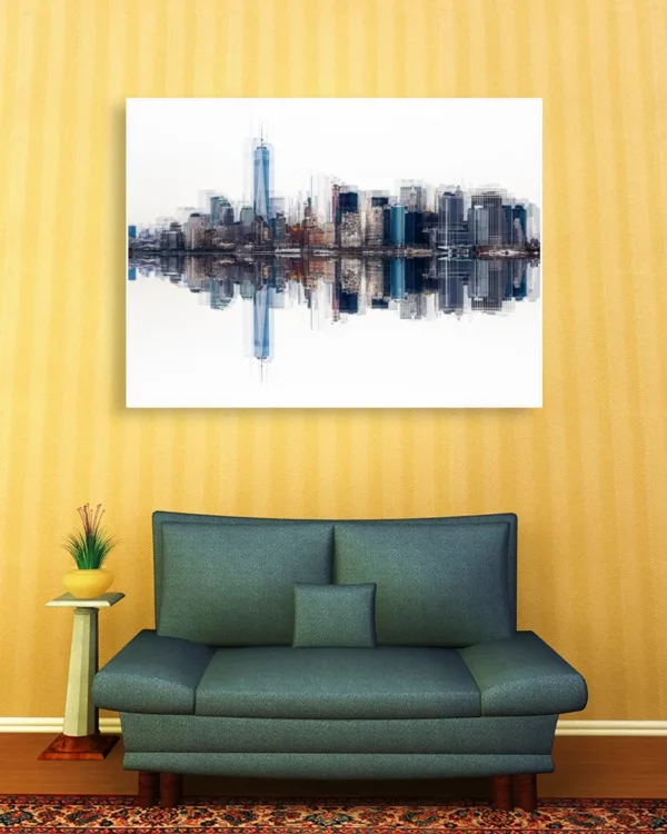 NYC - New York City Skyline - Poster - Ramexempel