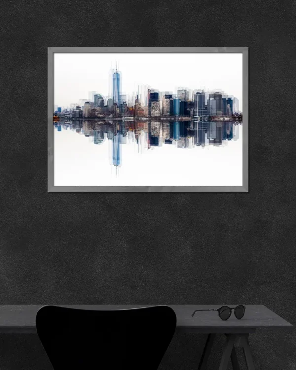 NYC - New York City Skyline - Poster - Ramexempel