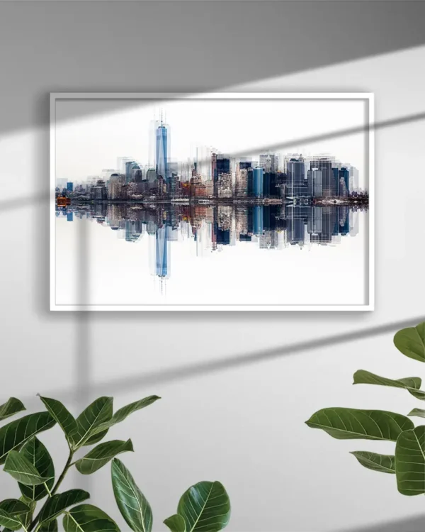 NYC - New York City Skyline - Poster - Ramexempel