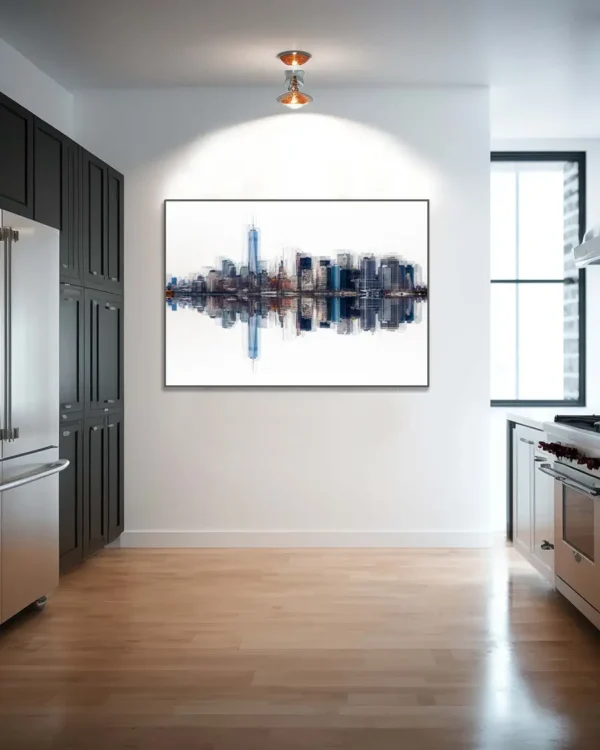 NYC - New York City Skyline - Poster - Ramexempel