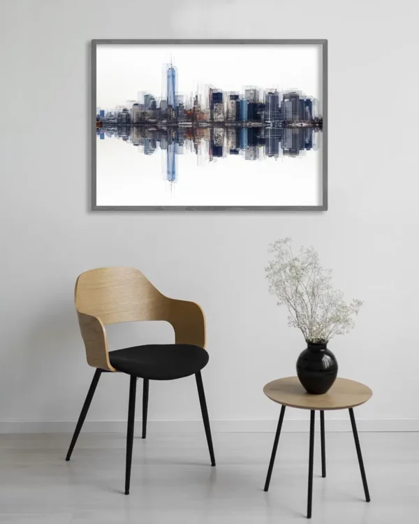 NYC - New York City Skyline - Poster - Ramexempel