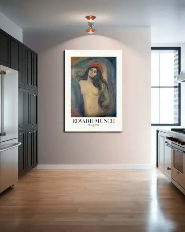 Madonna 1894 - Edvard Munch - Poster - Klassisk konst - Ramexempel