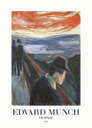 Despair - Edvard Munch 1892 - Poster - Klassisk konst