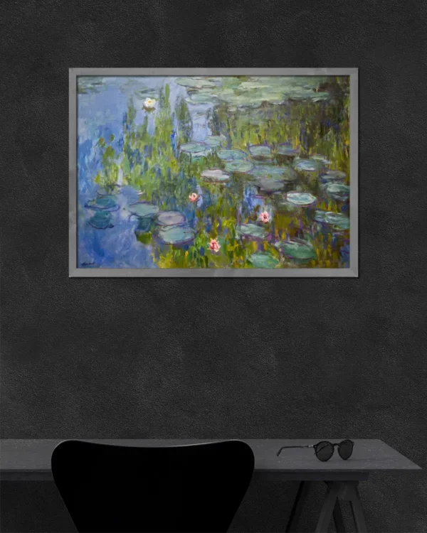 Water Lilies 1915 - Claude Monet - Poster - Klassisk konst - Ramexempel