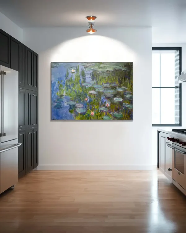 Water Lilies 1915 - Claude Monet - Poster - Klassisk konst - Ramexempel
