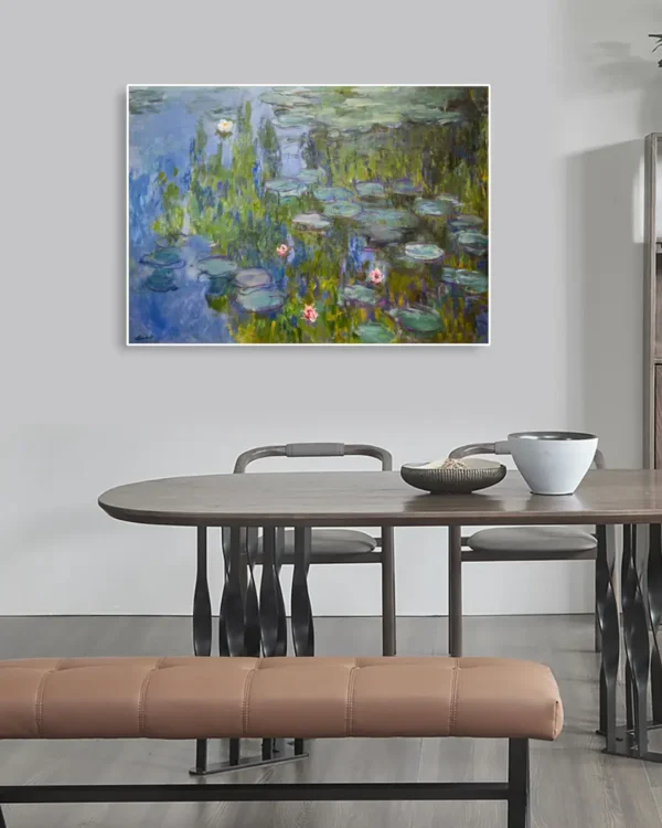 Water Lilies 1915 - Claude Monet - Poster - Klassisk konst - Ramexempel