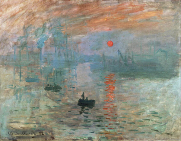 Sunrise 1872 Claude Monet - Poster - Klassisk konst