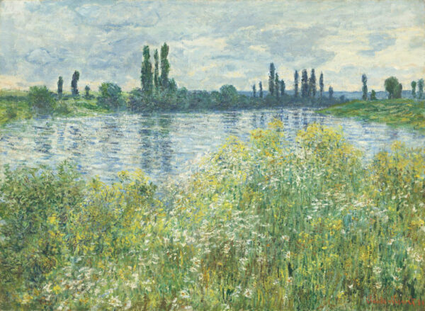 Banks Of The Seine - Claude Monet - Poster - Klassisk konst