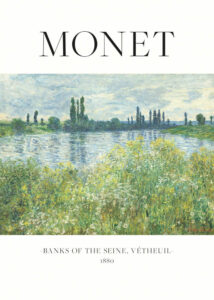 Banks Of The Seine - Poster - Klassisk konst