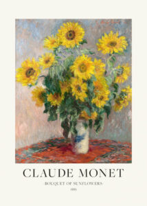 Bouquet Of Sunflowers - Poster - Klassisk konst