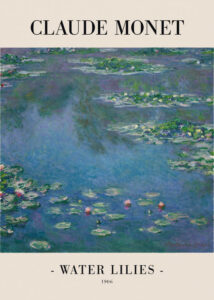 Water Lilies - Poster - Klassisk konst