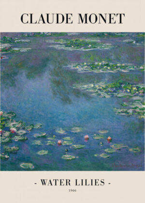 Water Lilies - Poster - Klassisk konst
