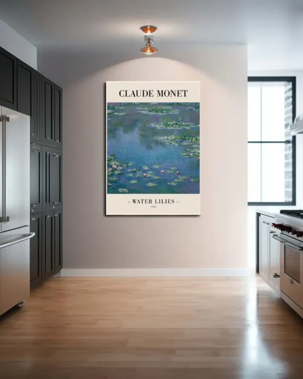 Water Lilies - Poster - Klassisk konst - Ramexempel
