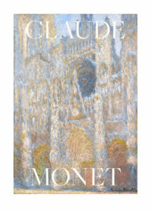 The Cour d'Albane - Claude Monet - Poster - Klassisk konst