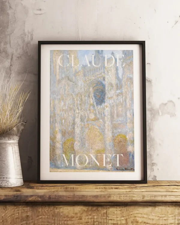 The Cour d'Albane - Claude Monet - Poster - Klassisk konst - Ramexempel