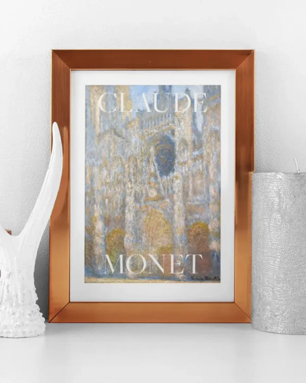 The Cour d'Albane - Claude Monet - Poster - Klassisk konst - Ramexempel