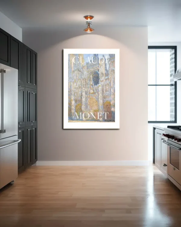 The Cour d'Albane - Claude Monet - Poster - Klassisk konst - Ramexempel