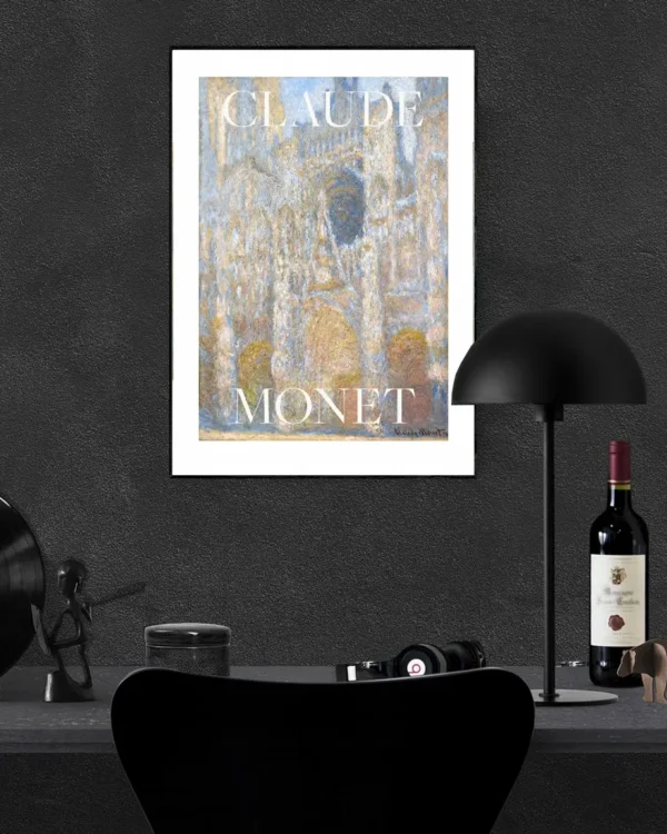 The Cour d'Albane - Claude Monet - Poster - Klassisk konst - Ramexempel