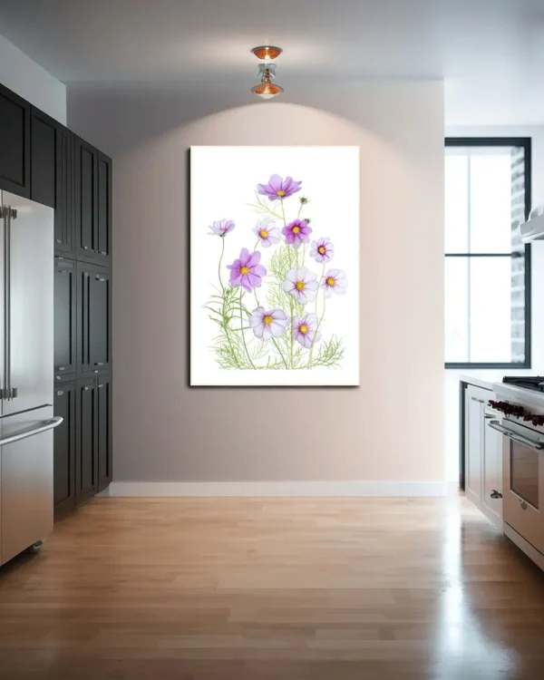 Cosmos Comfort - Rosenskära - Poster - Ramexempel