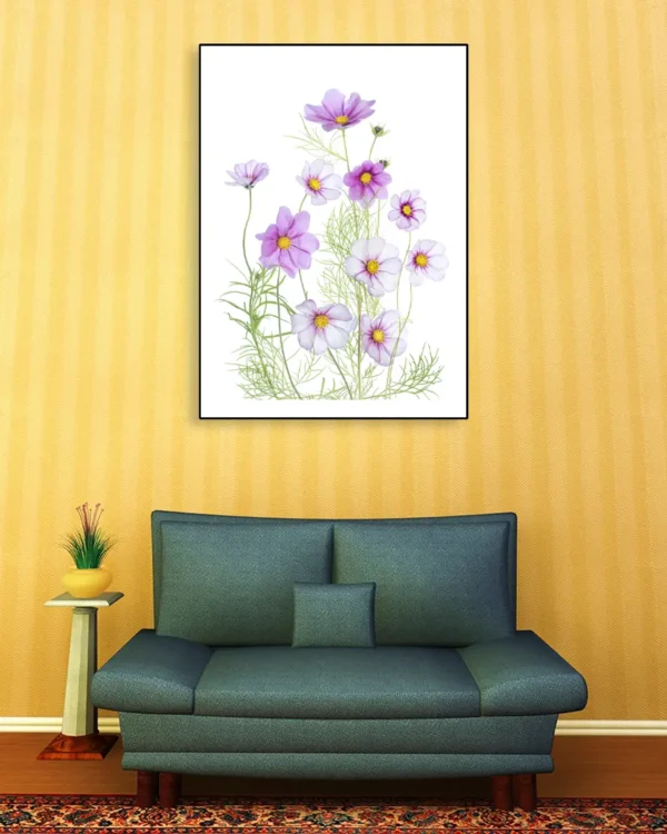 Cosmos Comfort - Rosenskära - Poster - Ramexempel