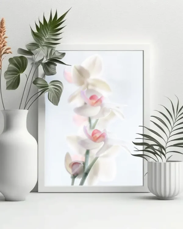 Pale Beauty - Poster - Fotografi - Ramexempel