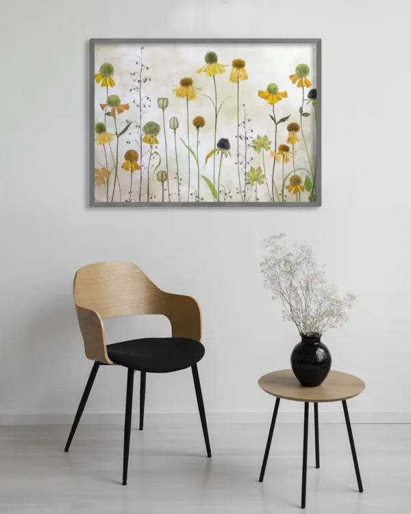Helenium - Solbrudar - Poster - Ramexempel