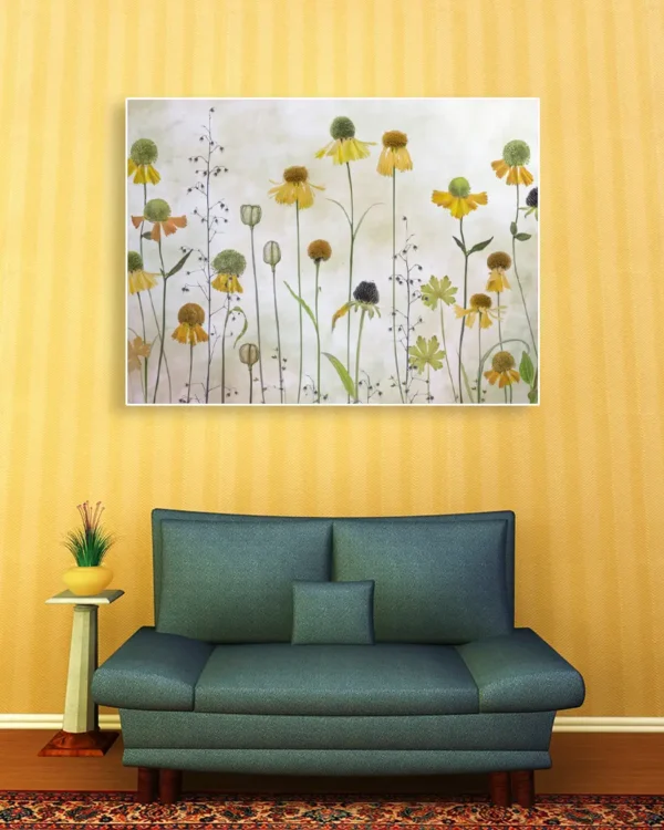 Helenium - Solbrudar - Poster - Ramexempel