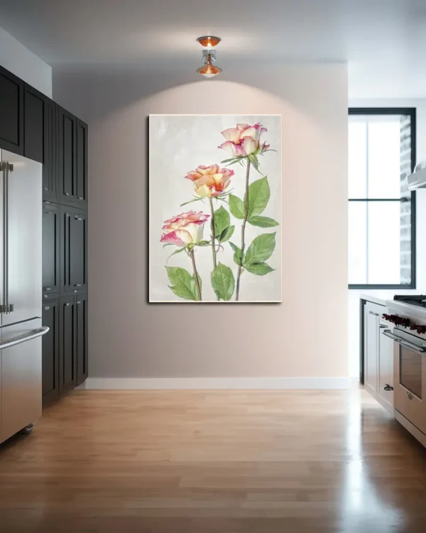 Roses - Poster - Fotografi - Ramexempel