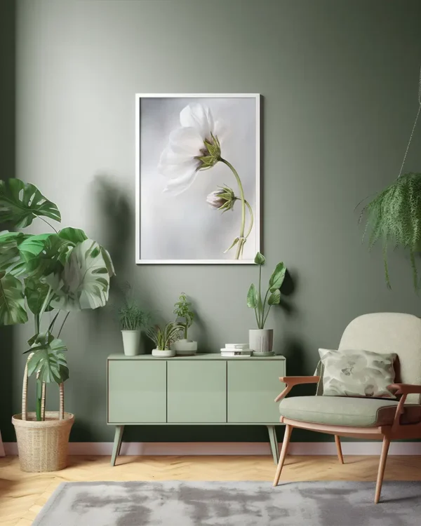 Heavenly Cosmos - Magnolia - Poster - Fotografi - Ramexempel