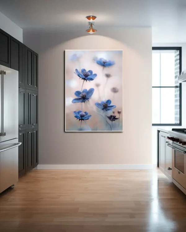 Cosmos Blue - Poster - Fotografi - Ramexempel