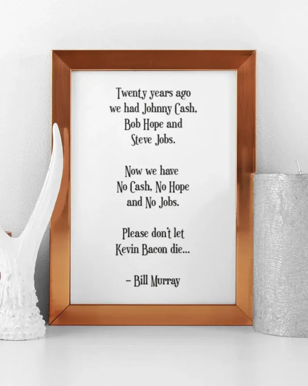 Twenty years ago we had - Poster - Texttavla - Ramexempel