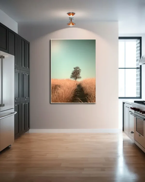 Grass and Path - Poster - Fotografi - Ramexempel
