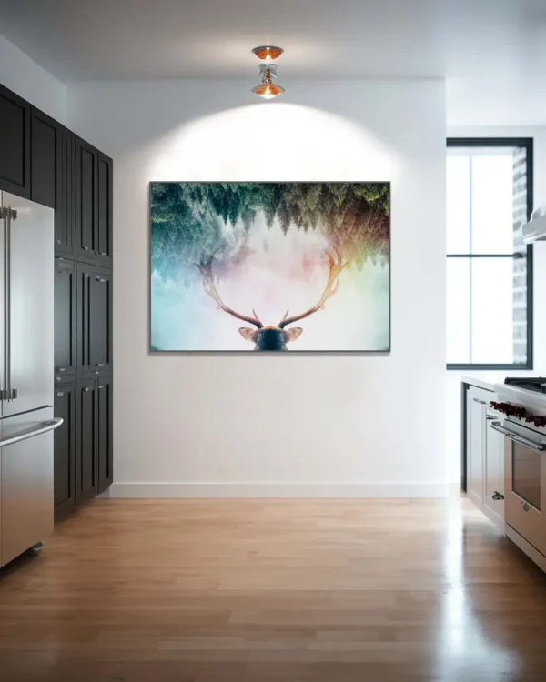 Antler - Poster - Fotografi - Ramexempel
