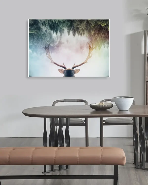 Antler - Poster - Fotografi - Ramexempel