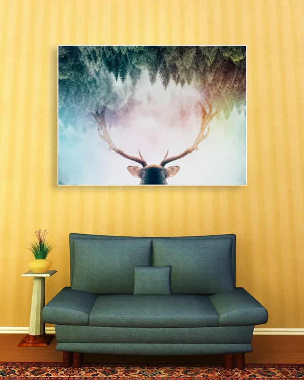Antler - Poster - Fotografi - Ramexempel