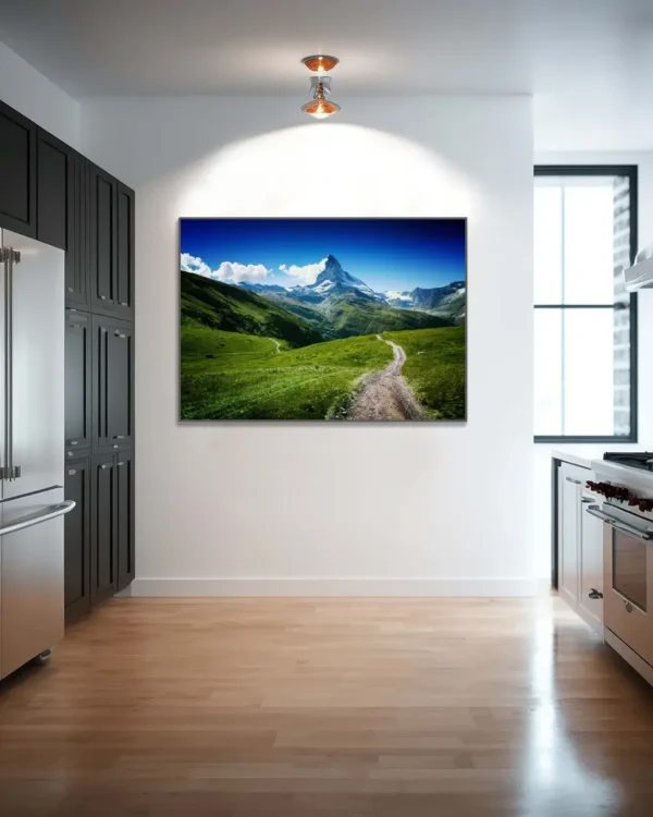 Matterhorn II - Poster - Fotografi - Ramexempel