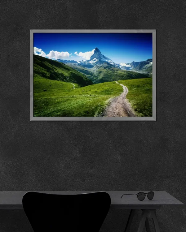 Matterhorn II - Poster - Fotografi - Ramexempel