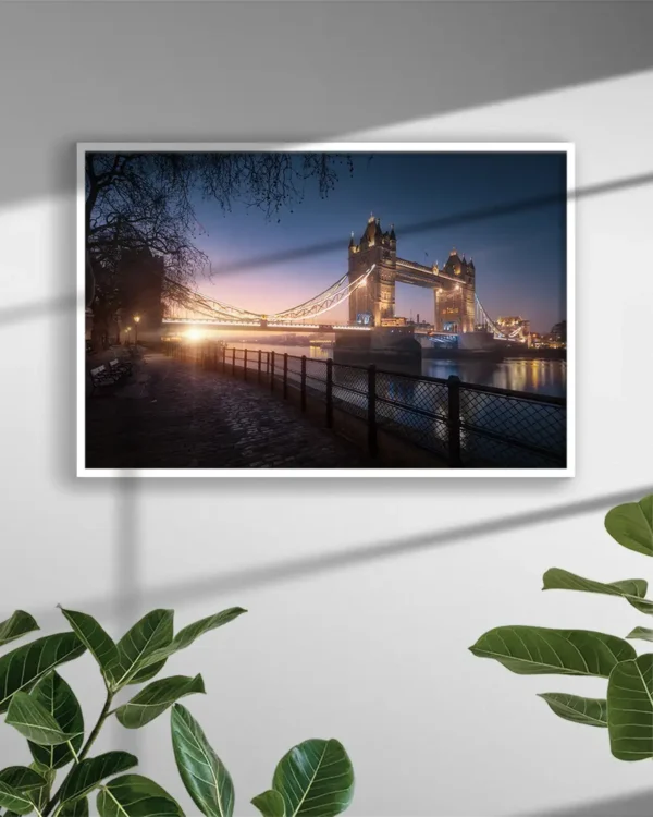Una de gambas - Tower Bridge - Poster - Fotografi - Ramexempel