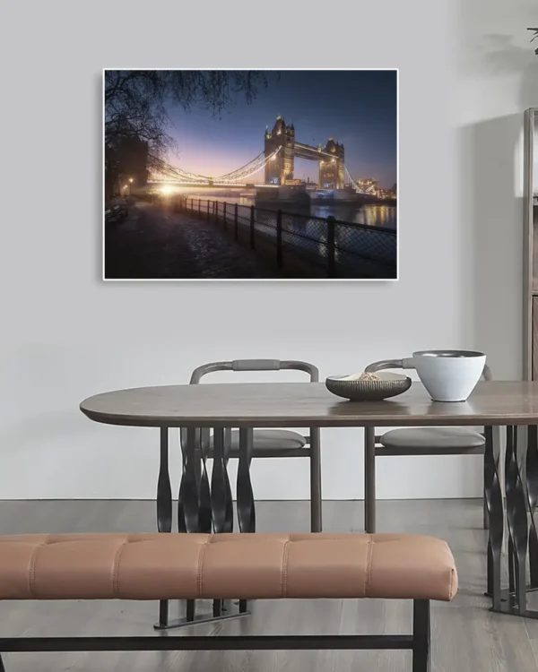 Una de gambas - Tower Bridge - Poster - Fotografi - Ramexempel